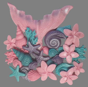 Mermaid Edible Cake Decorating Set Mermaid Edible Cake Decorating Set