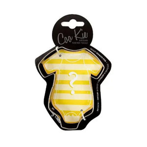 Coo Kie Baby Onesie Cookie Cutter - Stainless Steel Coo Kie Baby Onesie Cookie Cutter - Stainless Steel