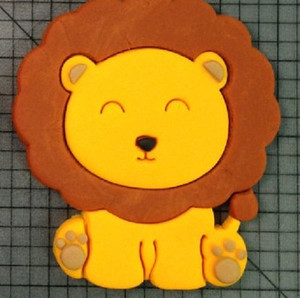 Handmade Baby Lion Edible Decoration Handmade Baby Lion Edible Decoration