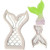 Mermaid Tail Cutter Set - 2 Pieces - 2 Sizes
