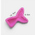 Large silicone mermaid tail mould with detailed fish scales and fin texture measuring approximately 10.3cm x 6.6cm.