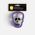 Wilton Comfort-Grip Skull Cookie Cutter with purple cushioned grip for Halloween baking
