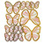 Butterfly Cake Decorations - Premium Card
