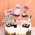 Beauty Theme Card Cake Topper Set