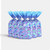 Pack of 10 mermaid loot bags featuring blue and purple iridescent scale designs for party favours