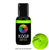 Vivid Professional Electric Green gel food colouring bottle with bright green buttercream sample