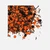 Halloween Sprinkle Medley 30gm with orange and black sprinkles and decorative sugar pearls