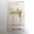 Sixty Gold Cake Topper - Metal Plated Acrylic
