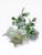White artificial rose food safe cake flower