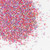 Go Bake Lavender Bloom Medley Sprinkles featuring lavender, pink, white and metallic gold sugar pearls for cakes and cupcakes.