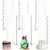 Acrylic Buttercream Scraper Combs - 6 Piece Set Acrylic Buttercream Scraper Combs - 6 Piece Set