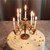 Bronze Candlestick Cake Topper. Food Safe Plastic