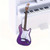Set of Guitar Cake Decorations - 4 Piece