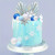 Frozen Snowflake Theme Cake Decorating Set