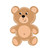 Coo kie Teddy Bear Cookie Cutter