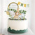 Cute Pastel Safari Cake Topper Set - Quality Card