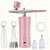 Mini rechargeable cake airbrush kit with portable compressor and accessories