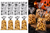 Halloween Spider Web Treat Bags x10 clear bags with black spiders and cobweb design
