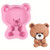 Cake Decorating. Super Cute Teddy Bear Silicone Mould