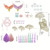 Luxe Mermaid Ball Cake Decorations Set
