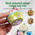 Easter Theme Baking Cups x25 Approx, colorful baking cups with bunny and Easter egg designs for baking cupcakes for Easter celebration.