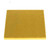Go Bake 13 Inch Square Gold Cake Board, a sturdy and elegant gold-colored cake presentation support.