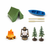 Camping/ Adventure Cake Decoration Set