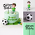 Soccer Boy Cake Topper Set – 3 Piece
