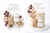 Bear and Bunny Ball Cake Decorations Set
