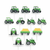 Tractor Cake Topper Set – Farm Tractor Birthday Decorations