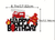 Firefighter Happy Birthday Cake Topper