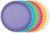 Wilton pastel rainbow baking cups 150 pack in soft coloured cupcake liners