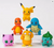Pokemon inspired figurine cake topper set for birthday cakes