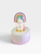 Handmade Gumpaste Unicorn & Rainbow Cake Topper Set