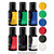 Vivid 6 Pack Primary Colours gel food colouring set featuring yellow, green, red, blue, black and white colours