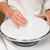 Loyal drill-free dowel mounting bracket for floating cakes and tiered cake support