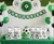 Soccer party bags with football and star design, pack of 10 favour bags for soccer-themed birthdays