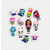Gabby's Dollhouse cake decoration figurine set featuring Gabby and colourful cat characters for birthday cakes