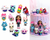 Gabby's Dollhouse cake decoration figurine set featuring Gabby and colourful cat characters for birthday cakes