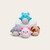 Handmade Squishmallow edible cake decorations in assorted cute animal, fantasy and colourful gumpaste character designs.