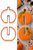 Wilton 3D Pumpkin Cookie Cutter Set with two slot-together pumpkin cutters