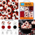 PME Bloody Eyes Halloween Sprinkle Set 67g with edible eyeballs and red black and white sprinkles
