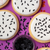 PME Black Bats Edible Glitter Shapes 1g for Halloween cake and cupcake decorating