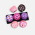 Pastel Halloween cupcake cases in pink purple and black designs – approximately 20 per pack, each design sold separately