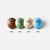 Fishing Balloons 10 Pack with brown green cream and blue balloons featuring black fish designs