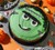 PME Cake-a-Face Frank-ly Scary Halloween Edible Cake Decorations 5-piece set featuring monster eyes, black hair, smiling mouth and grey Frankenstein-style bolts.