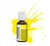 Chefmaster Lemon Yellow Liqua-Gel food colouring 20gm bottle with vibrant yellow colour sample for cake decorating.