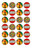 LEGO theme cupcake toppers available as edible image or wafer paper featuring LEGO logos, bricks and character faces.