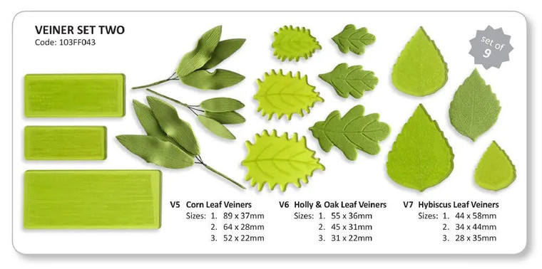 Jem Veiners - Set of 9