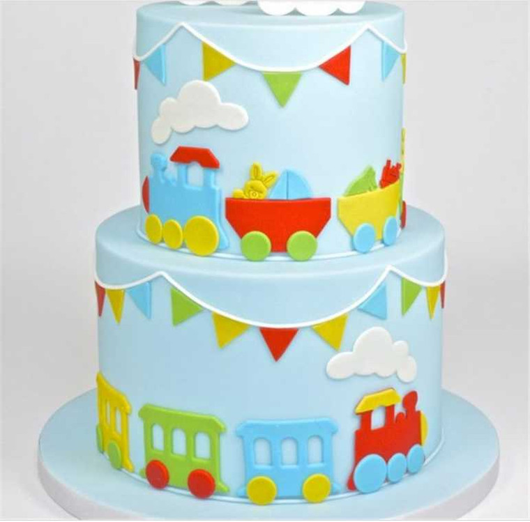 Train Cutter Set - 4 Pieces